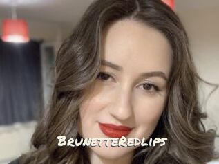 BrunetteRedlips