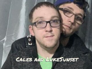 Caleb_and_LukeSunset