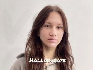 Holliswrote