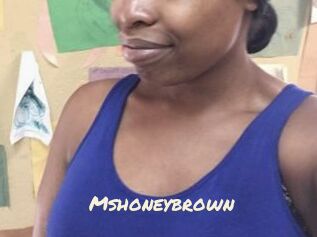 Mshoneybrown